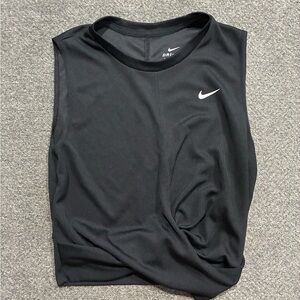 Nike Women’s Black Tight Fit Tank top Size S